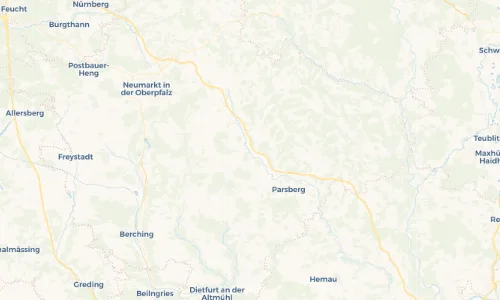Regenradar Vorschaubild - Aktuelle Niederschläge in Oberweiling und Umgebung