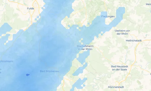 Regenradar Vorschaubild - Aktuelle Niederschläge in Oberweißenbrunn und Umgebung