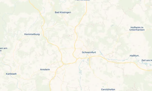 Regenradar Vorschaubild - Aktuelle Niederschläge in Oberwerrn und Umgebung