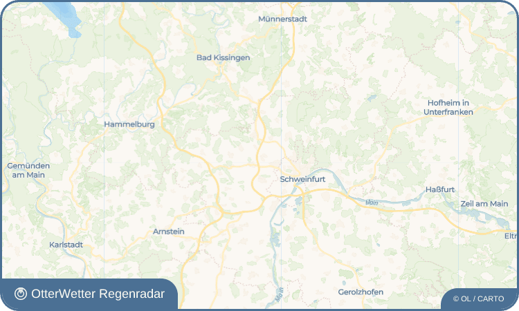 OtterWetter Regenradar-Widget Oberwerrn