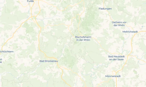 Regenradar Oberwildflecken: aktuelle Niederschläge in Oberwildflecken und Umgebung, Stand 25. Oktober 2026 um 14:30 Uhr
