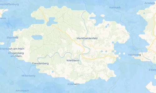 Regenradar Vorschaubild - Aktuelle Niederschläge in Oberwittbach und Umgebung