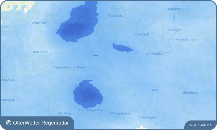 OtterWetter Regenradar-Widget Oberwittighausen