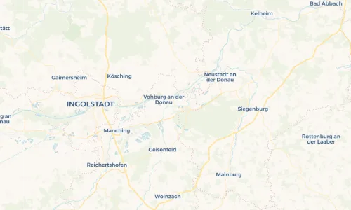 Regenradar Vorschaubild - Aktuelle Niederschläge in Oberwöhr und Umgebung