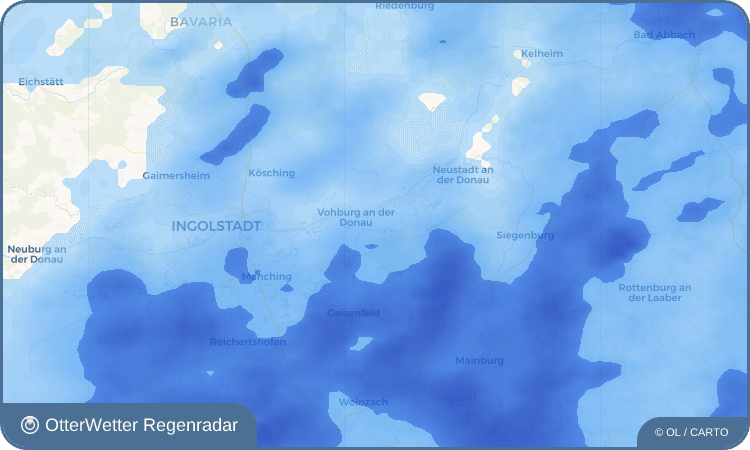 Widget-Vorschau für Oberwöhr Wetter-Widget-Vorschau mit Vorhersagedaten für Oberwöhr