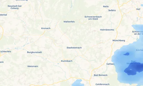 Regenradar Vorschaubild - Aktuelle Niederschläge in Oberzaubach und Umgebung