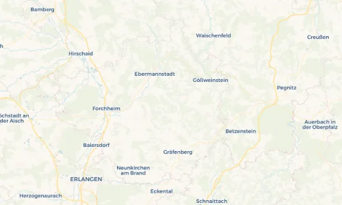 Regenradar Vorschaubild - Aktuelle Niederschläge in Oberzaunsbach und Umgebung