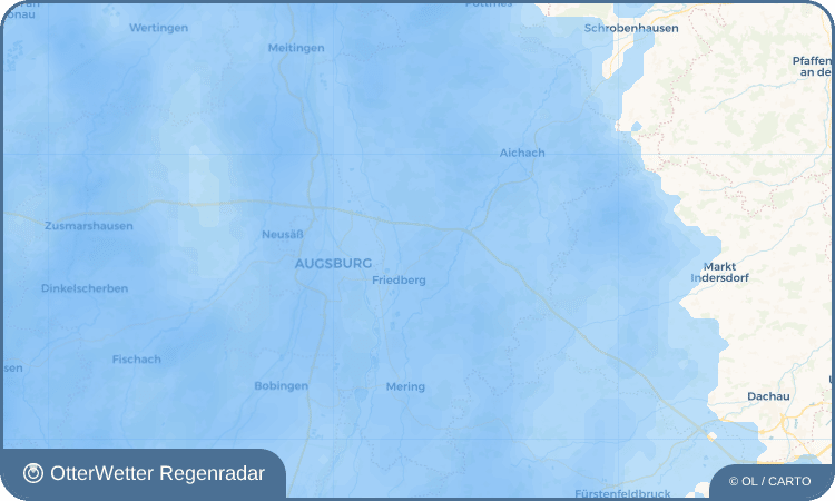 OtterWetter Regenradar-Widget Oberzell