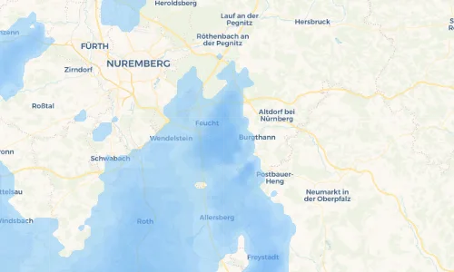 Regenradar Vorschaubild - Aktuelle Niederschläge in Ochenbruck und Umgebung