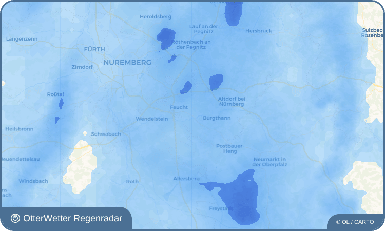 OtterWetter Regenradar-Widget Ochenbruck