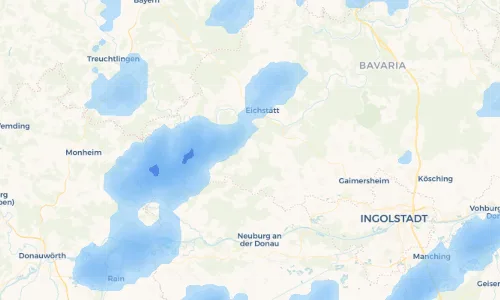 Regenradar Vorschaubild - Aktuelle Niederschläge in Ochsenfeld und Umgebung