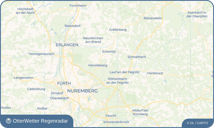 OtterWetter Regenradar-Widget Oedenberg