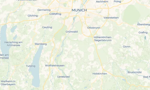 Regenradar Vorschaubild - Aktuelle Niederschläge in Ödenpullach und Umgebung