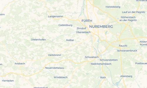 Regenradar Vorschaubild - Aktuelle Niederschläge in Oedenreuth und Umgebung