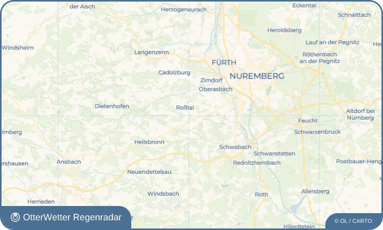 Wetter-Widget-Vorschau mit Vorhersagedaten für Oedenreuth