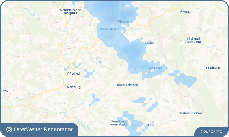 OtterWetter Regenradar-Widget Ödmiesbach