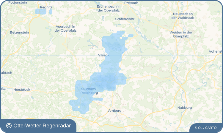 OtterWetter Regenradar-Widget Ölhof