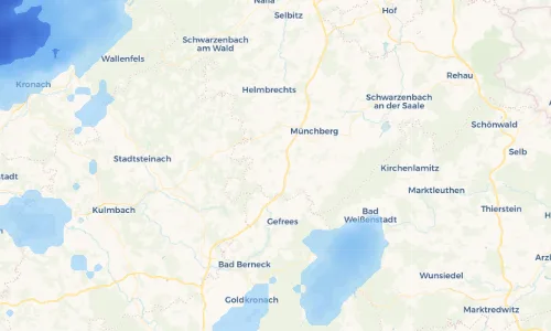 Regenradar Vorschaubild - Aktuelle Niederschläge in Oelschnitz und Umgebung