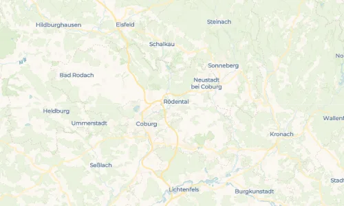 Regenradar Oeslau: aktuelle Niederschläge in Oeslau und Umgebung, Stand 22. Oktober 2026 um 18:10 Uhr
