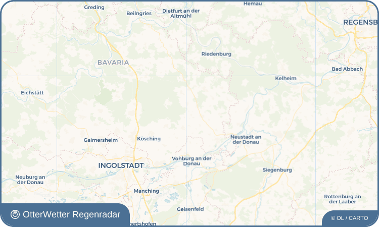 OtterWetter Regenradar-Widget Offendorf