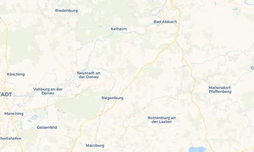 Regenradar Vorschaubild - Aktuelle Niederschläge in Offenstetten und Umgebung