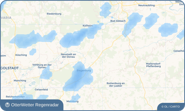 OtterWetter Regenradar-Widget Offenstetten