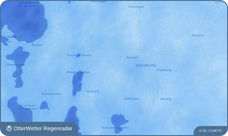 OtterWetter Regenradar-Widget Oggenhof