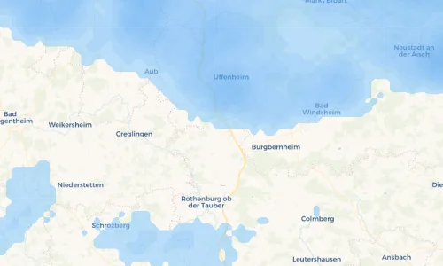 Regenradar Vorschaubild - Aktuelle Niederschläge in Ohrenbach und Umgebung