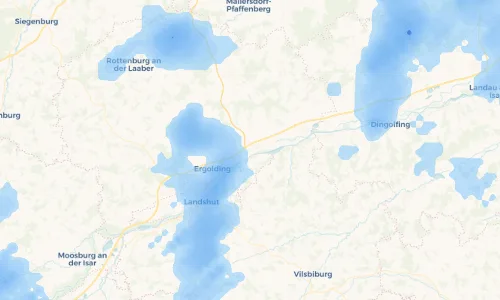 Regenradar Vorschaubild - Aktuelle Niederschläge in Ohu und Umgebung