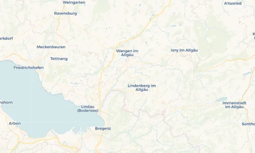 Regenradar Vorschaubild - Aktuelle Niederschläge in Opfenbach und Umgebung