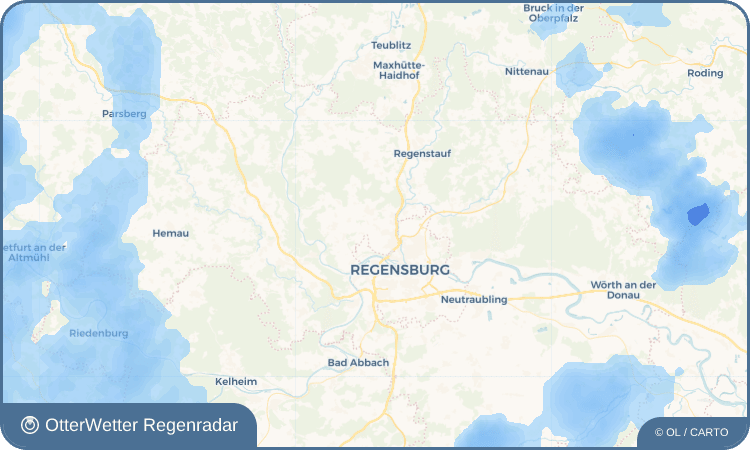 OtterWetter Regenradar-Widget Oppersdorf