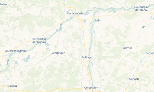 Regenradar Vorschaubild - Aktuelle Niederschläge in Ortlfingen und Umgebung