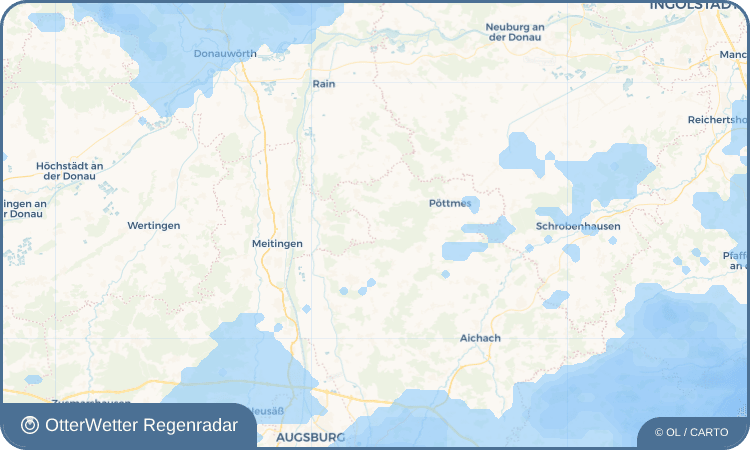 OtterWetter Regenradar-Widget Osterzhausen