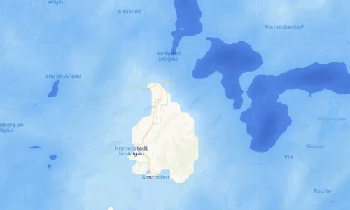 Regenradar Vorschaubild - Aktuelle Niederschläge in Ottacker und Umgebung