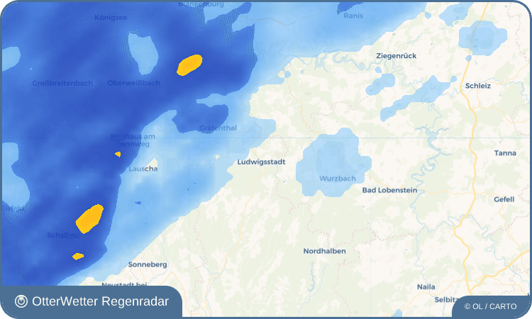 Widget-Vorschau für Ottendorf Wetter-Widget-Vorschau mit Vorhersagedaten für Ottendorf