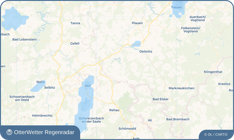 OtterWetter Regenradar-Widget Ottengrün