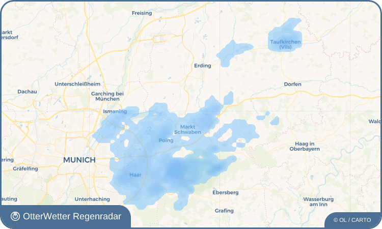 OtterWetter Regenradar-Widget Ottenhofen