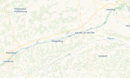 Regenradar Vorschaubild - Aktuelle Niederschläge in Ottenkofen und Umgebung