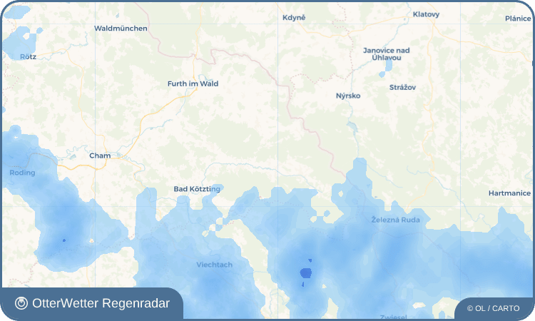 OtterWetter Regenradar-Widget Ottenzell
