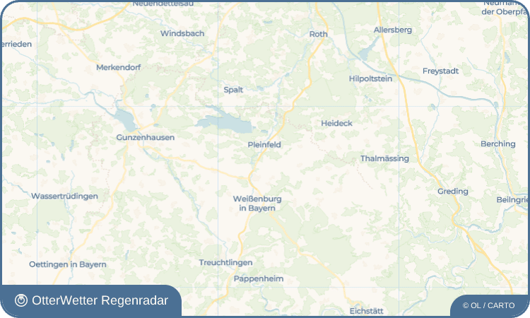 OtterWetter Regenradar-Widget Ottmarsfeld