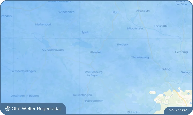 Wetter-Widget-Vorschau mit Vorhersagedaten für Ottmarsfeld