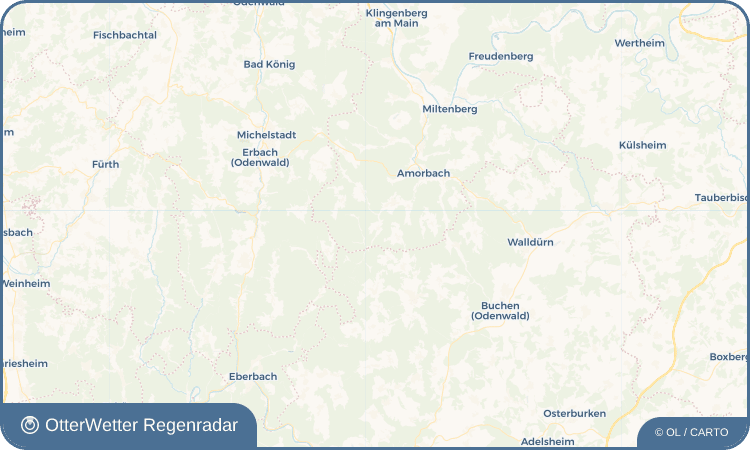 OtterWetter Regenradar-Widget Ottorfszell