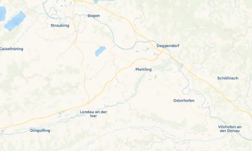 Regenradar Vorschaubild - Aktuelle Niederschläge in Otzing und Umgebung
