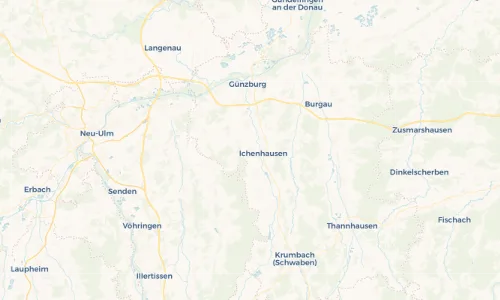 Regenradar Vorschaubild - Aktuelle Niederschläge in Oxenbronn und Umgebung