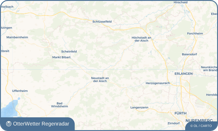 OtterWetter Regenradar-Widget Pahres