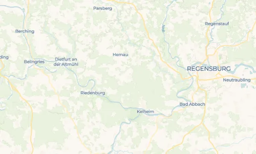 Regenradar-Vorschau: aktuelle Niederschläge in Painten und Umgebung