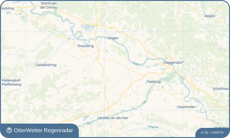 Wetter-Widget-Vorschau mit Vorhersagedaten für Paitzkofen