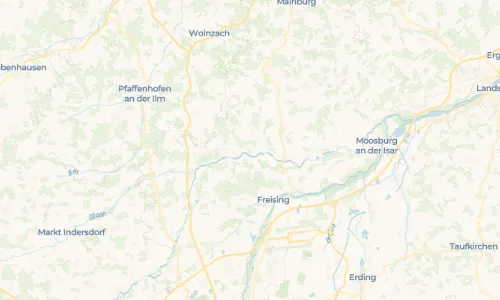 Regenradar Palzing: aktuelle Niederschläge in Palzing und Umgebung, Stand 19. Oktober 2026 um 16:25 Uhr