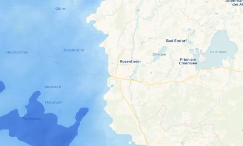 Regenradar Vorschaubild - Aktuelle Niederschläge in Pang und Umgebung