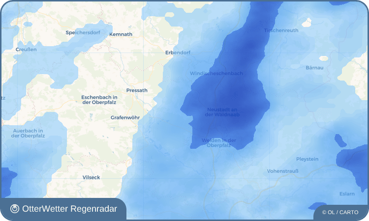 OtterWetter Regenradar-Widget Parkstein
